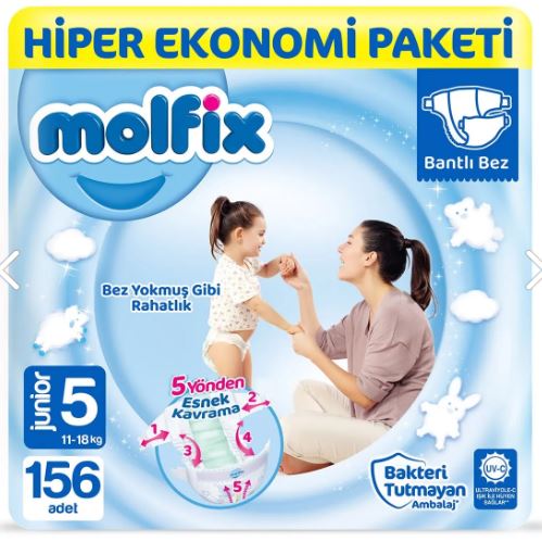 Molfix Molfix besnumara 156 Adet