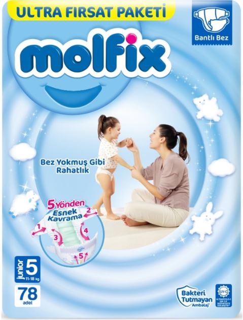 Molfix Molfix besnumara 78 Adet
