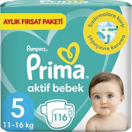 Prima Aktif-Bebek besnumara 116 Adet