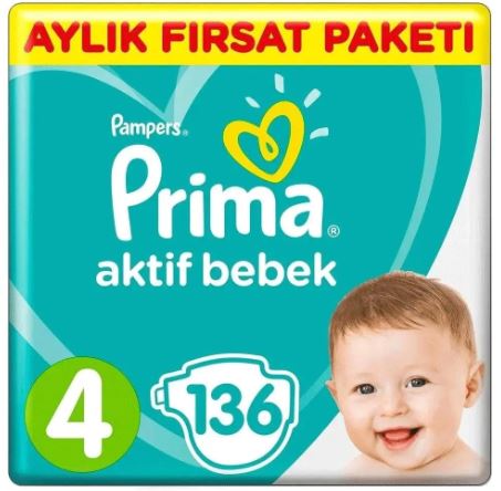 Prima Aktif-Bebek dortnumara 136 Adet