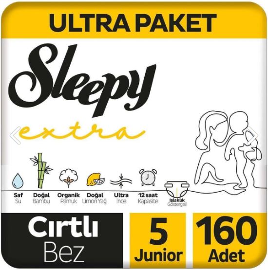 Sleepy Extra besnumara 160 Adet