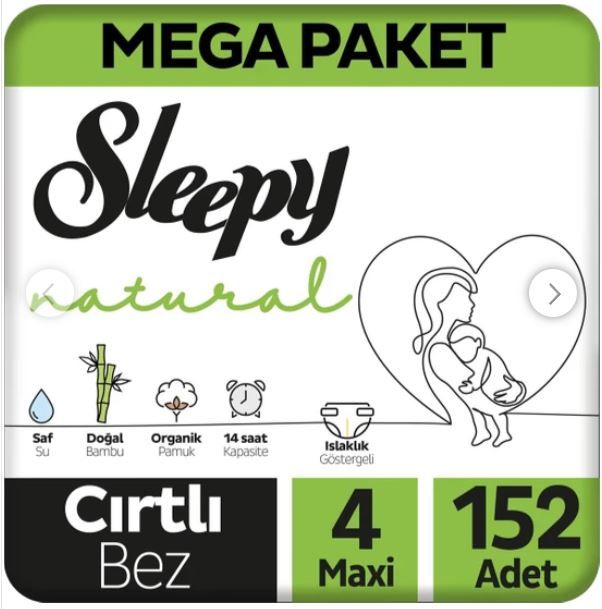 Sleepy Natural dortnumara 152 Adet